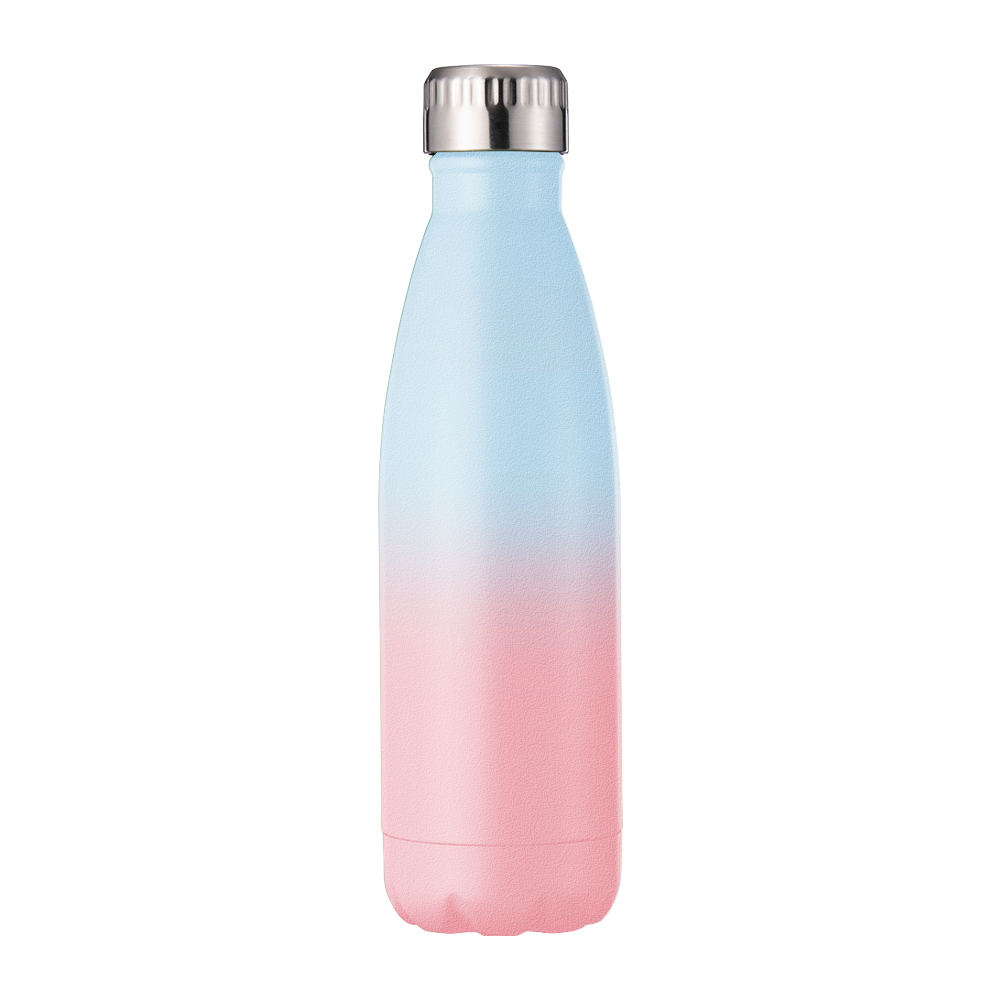 Lingqi Wholesale Eco-Friendly Gym Stainless Steel Silicone Water Bottle Sport 