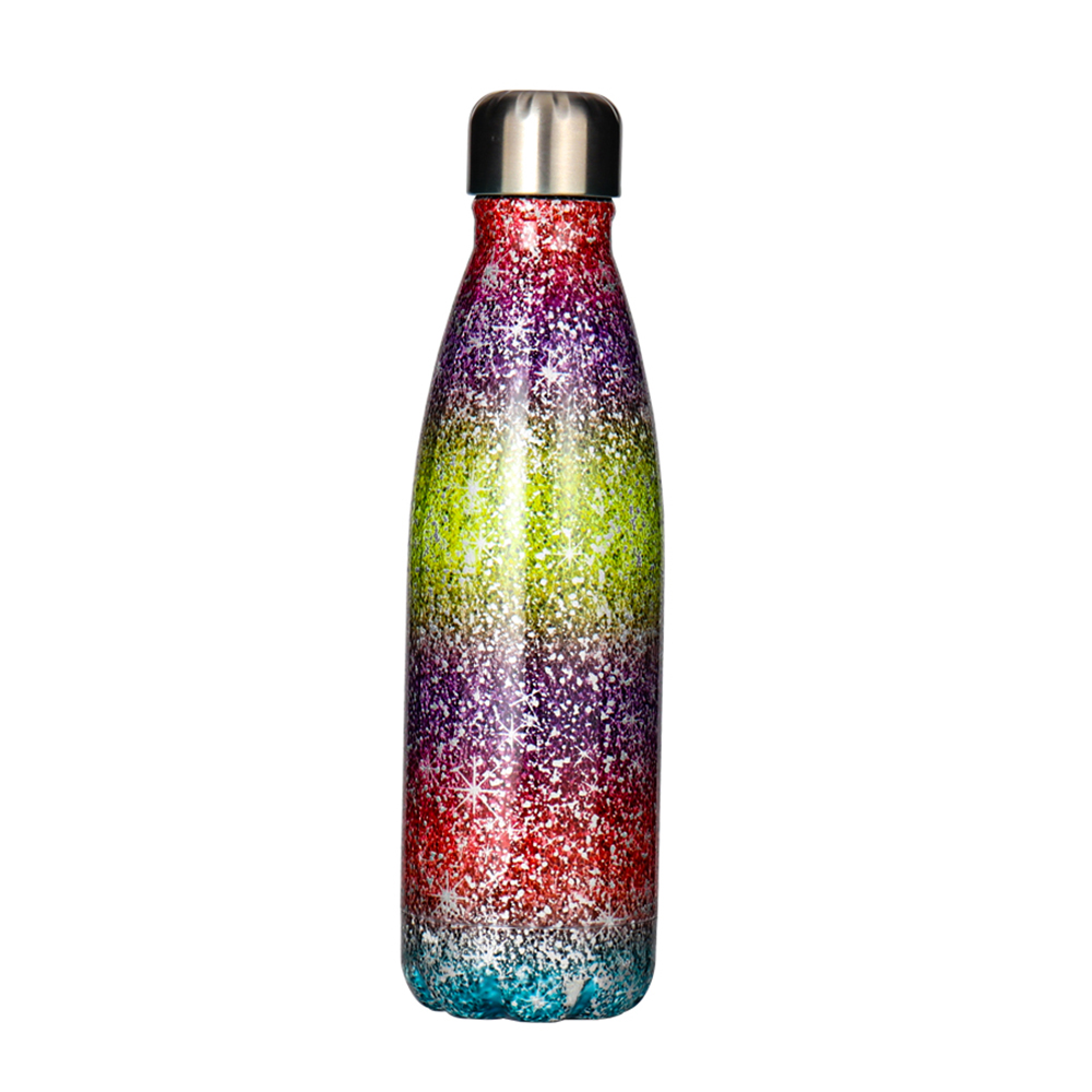 Eco-friendly Cola Shape 500ML Travel Flask Bottle Flask Water Bottle Custom