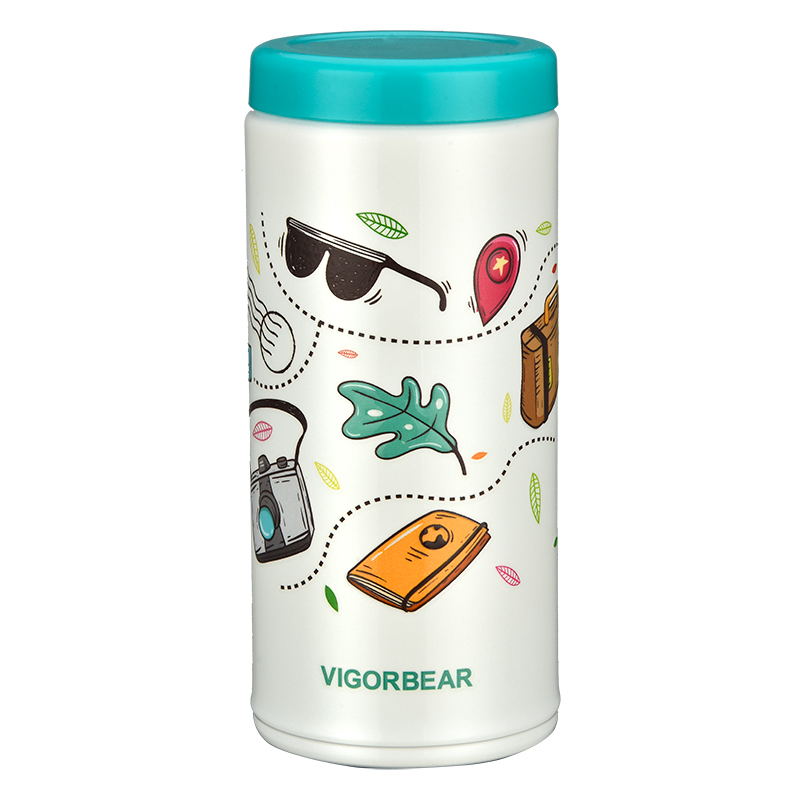 New 200ml Straight Stainless Steel Thermos Business Cup Double Walled Travel Thermo Custom Logo