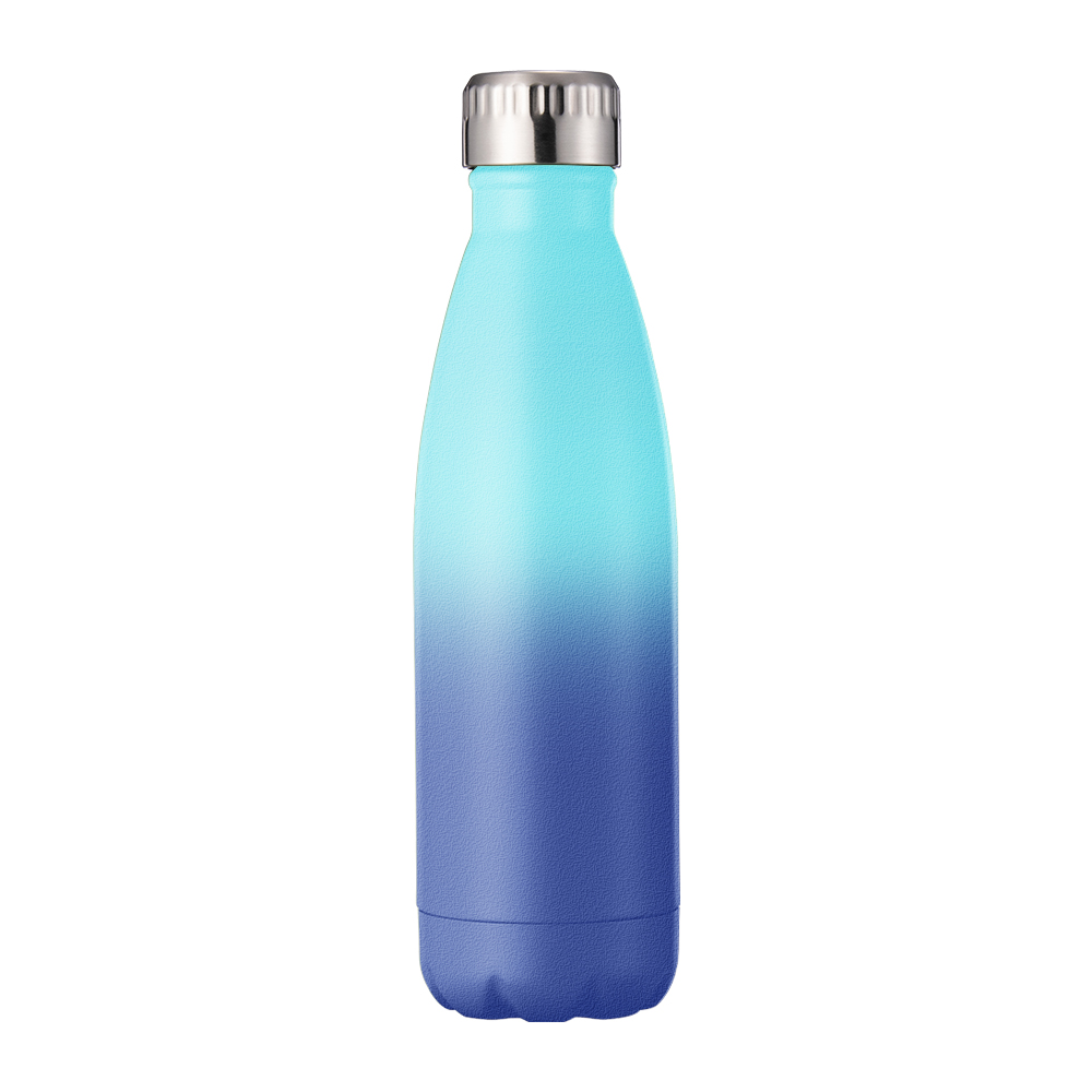 Customised Water Bottle Cola Shape 750Ml Water Bottle Blank Water Bottle For Sublimation