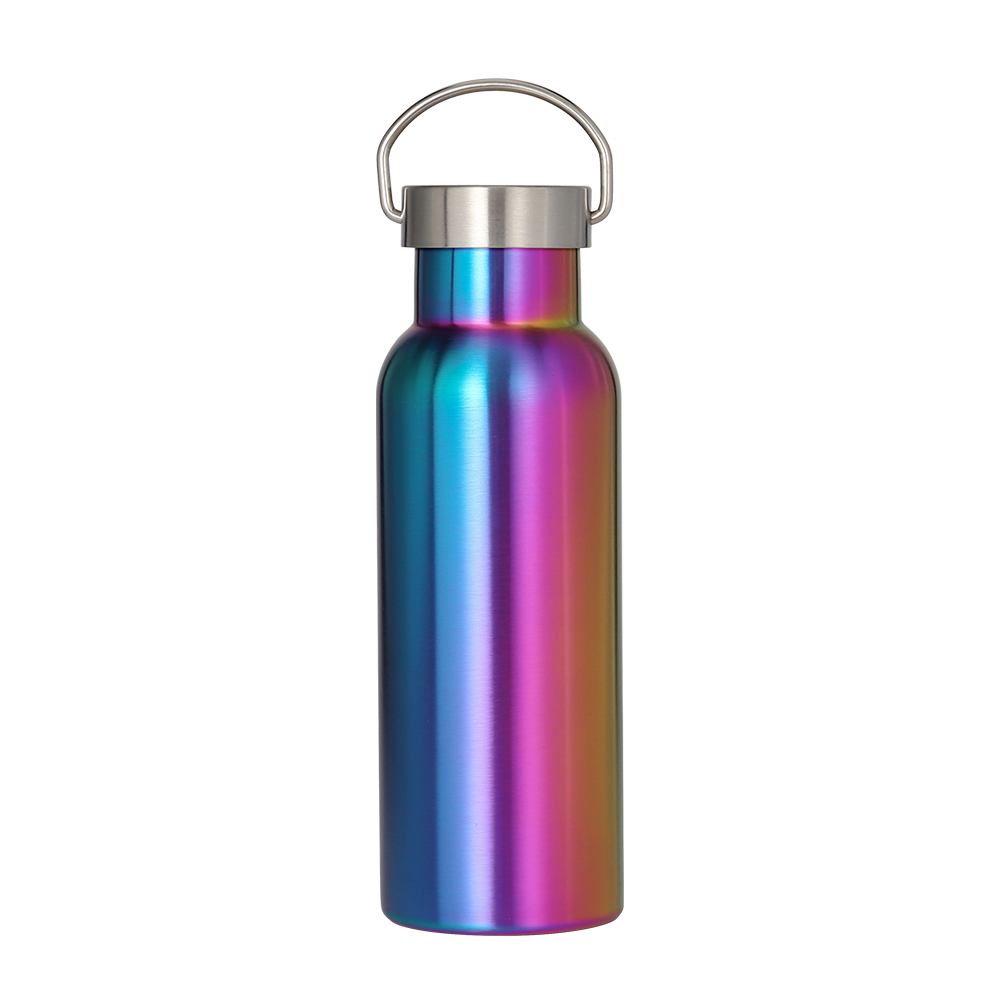 Wholesale Double Wall Vacuum Stainless Steel Water Bottle Sport Insulated Water Bottle with Custom Logo on The Lid 