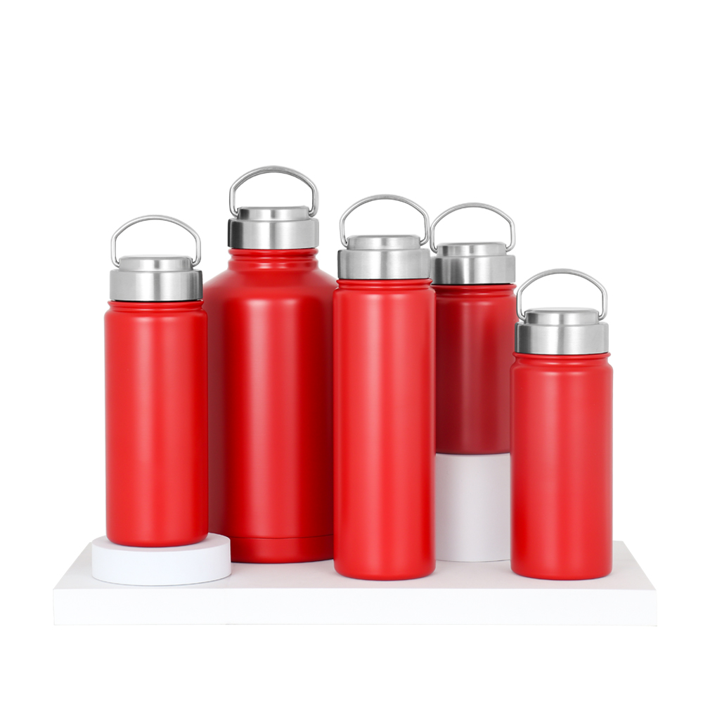 Eco Friendly Custom Logo Vacuum Stainless Sports Water Bottle Thermos Vacuum Flask