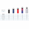 Colorful powder coating 32oz stainless steel thermos vacuum flask China