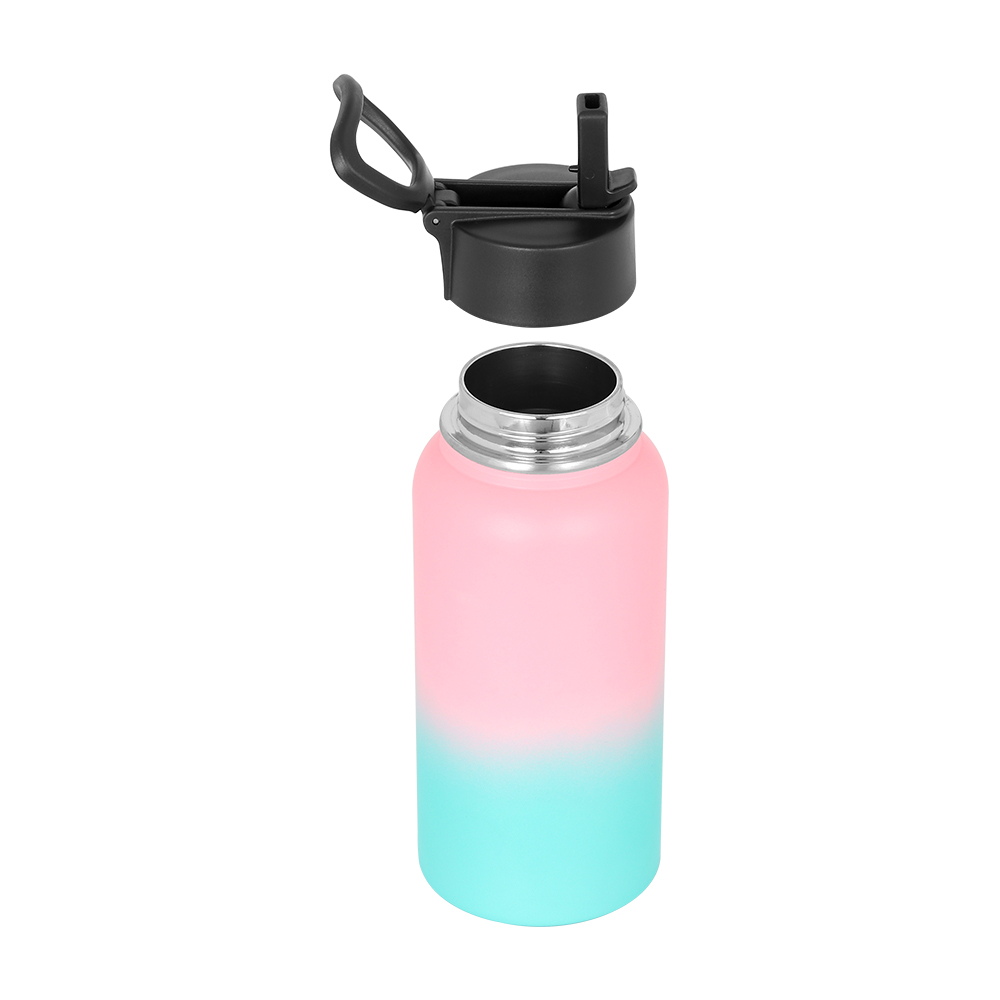 Acuum Plastic Lid Space Pot insulated hydro flask Wide Mouth Stainless Steel water Bottle